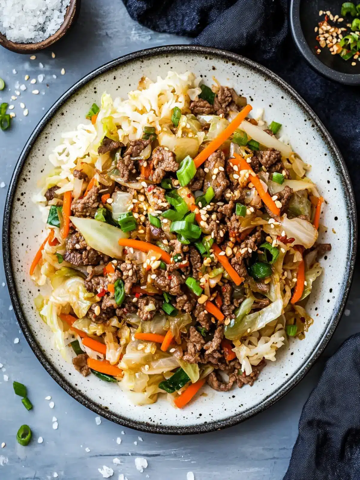Beef and Cabbage Stir Fry