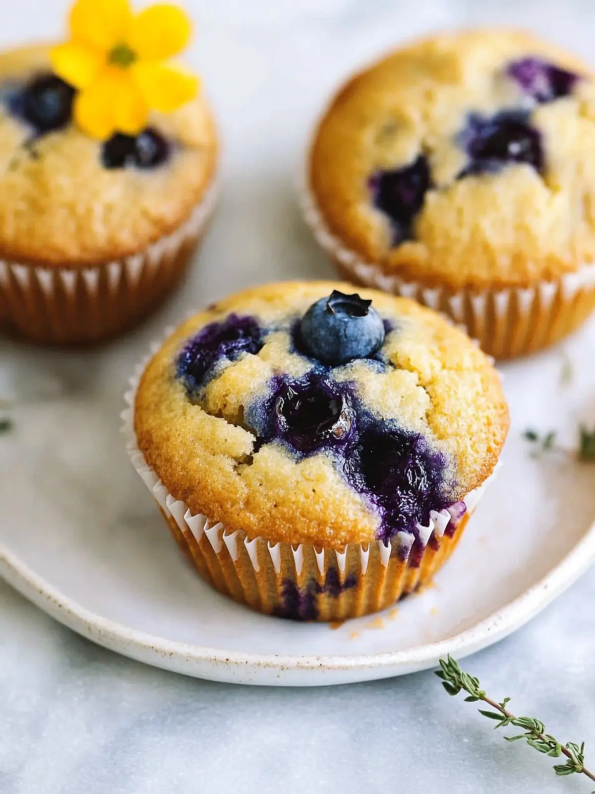Fluffy Vegan Blueberry Muffins That Will Make You Smile 5 Vegan Blueberry Muffins