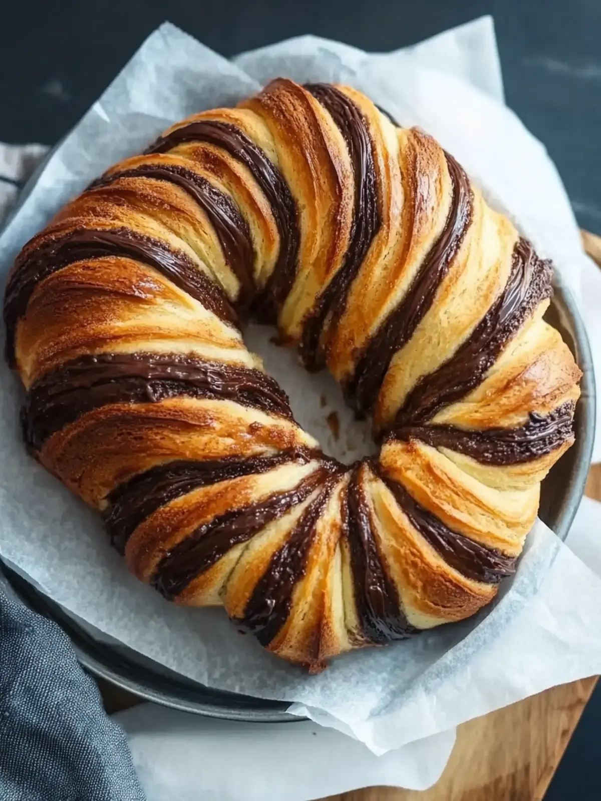 Braided Nutella Bread