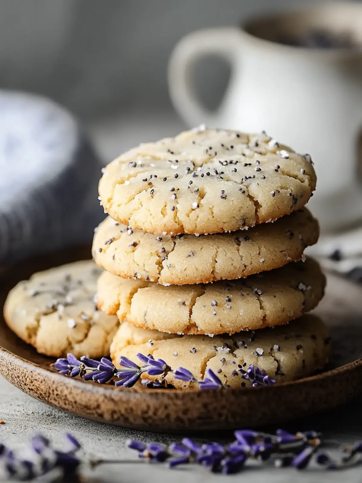 Vegan Earl Grey Sugar Cookies