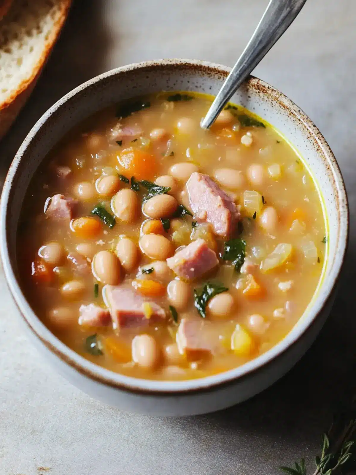 Cozy Up with This Hearty Ham and Bean Soup Recipe 3 Ham and Bean Soup