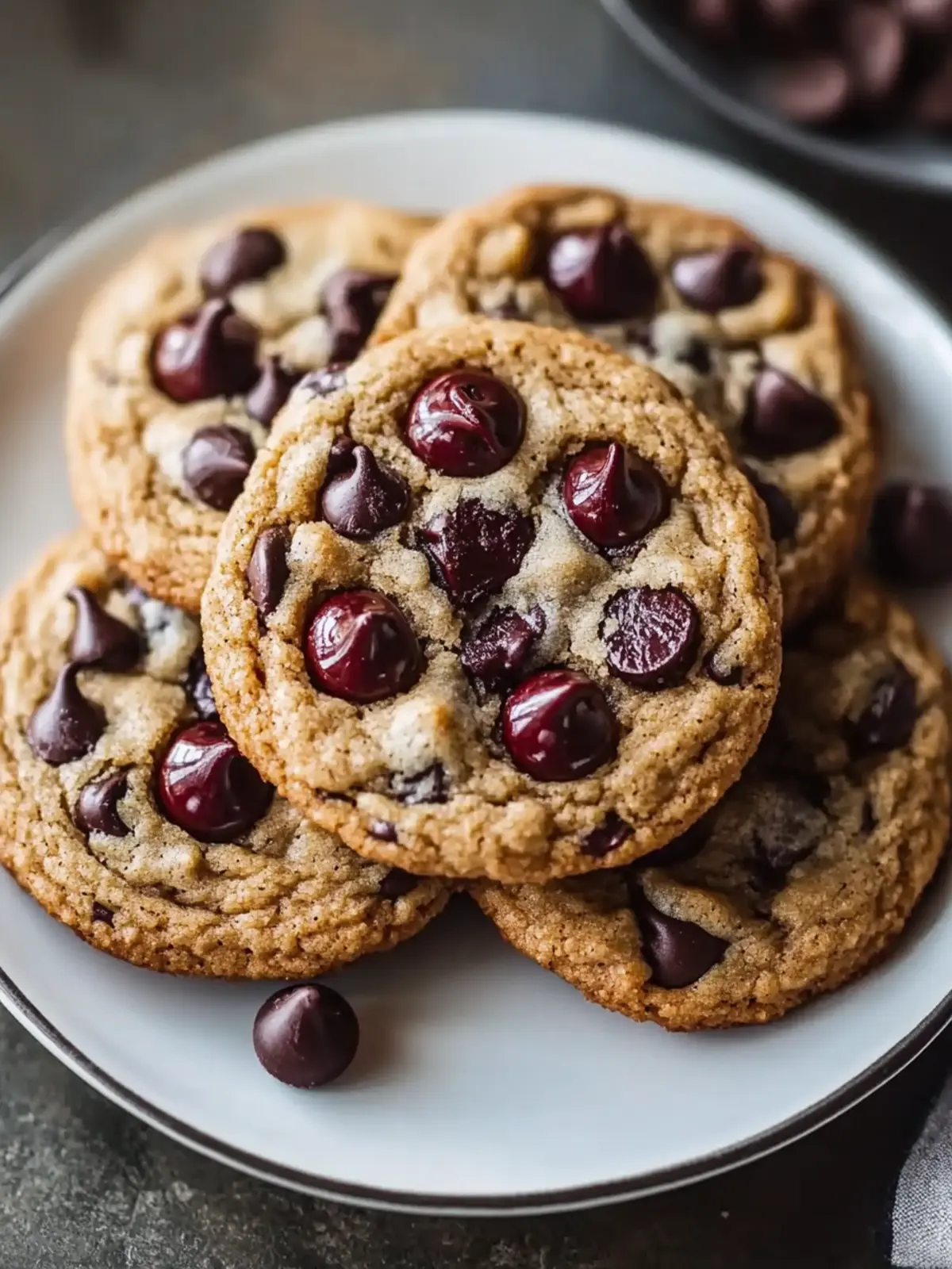 Black Forest Chocolate Chip Cookies: Chewy & Irresistibly Delightful 4 Black Forest Chocolate Chip Cookies