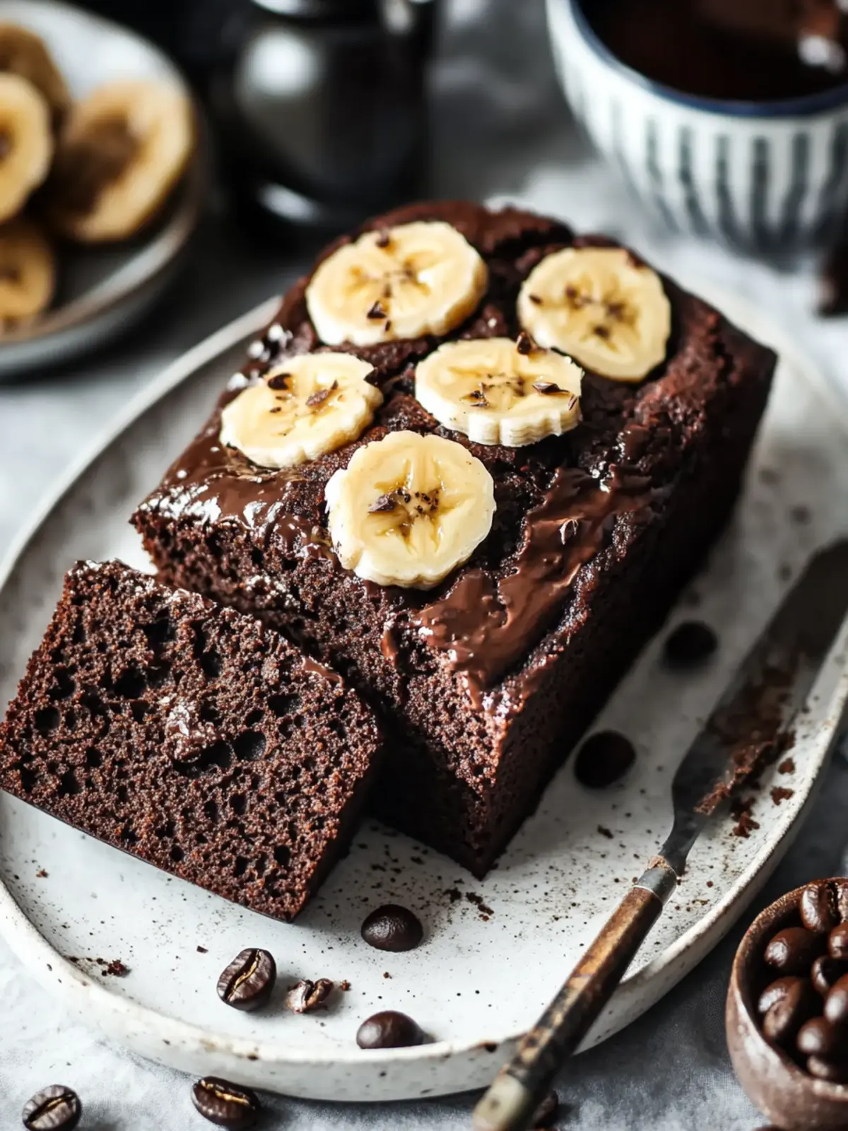 Chocolate Espresso Banana Bread