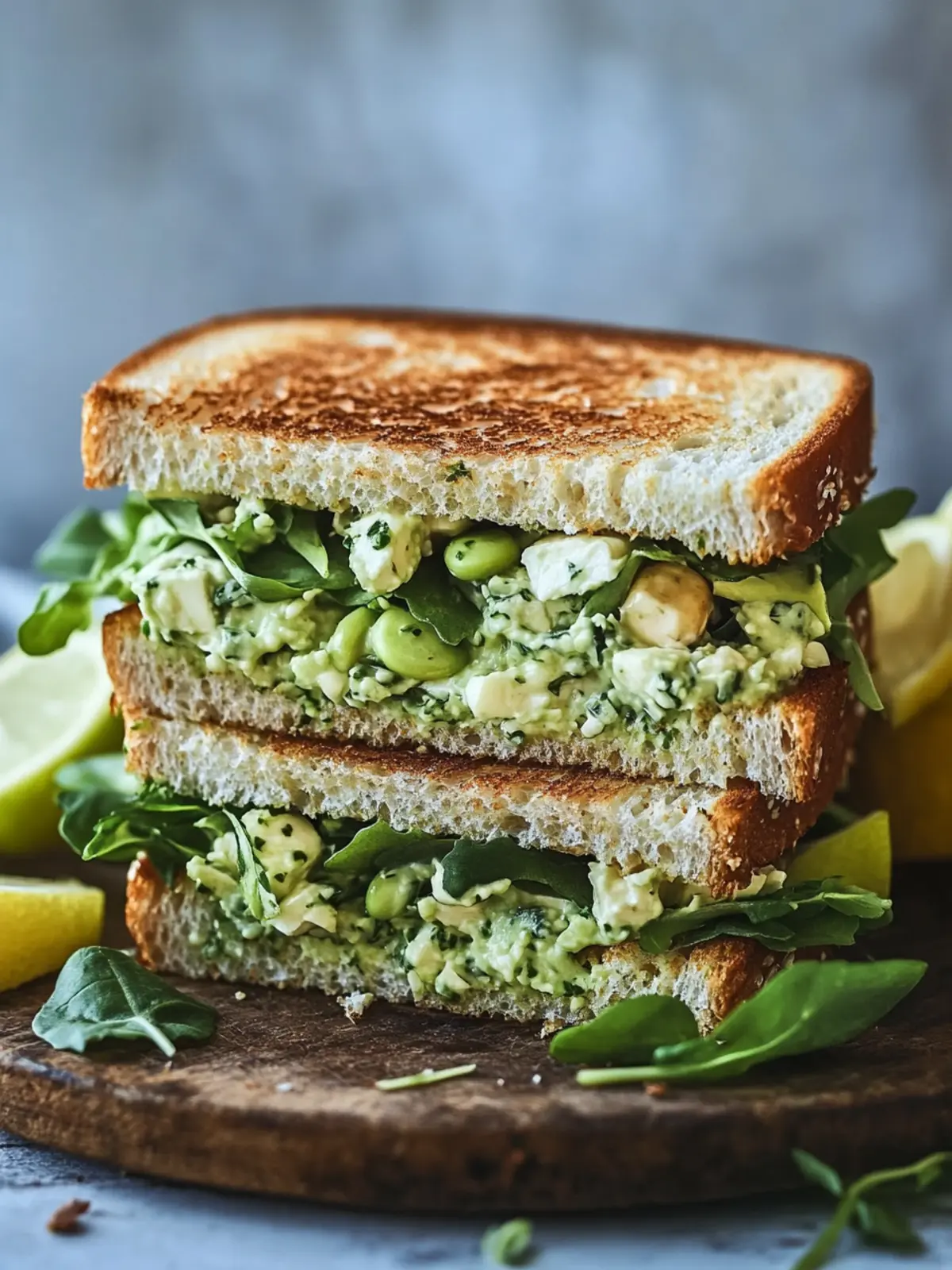 Green Goddess Salad Sandwich