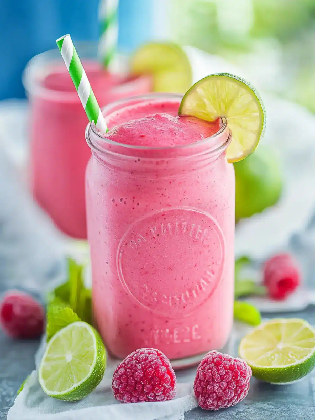 Refreshing Raspberry Lime Smoothie for a Health Boost 2 Raspberry Lime Smoothie
