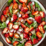 Fresh Strawberry Salad with Honey Vinaigrette – Summer Bliss 6 Strawberry Salad with Honey Vinaigrette