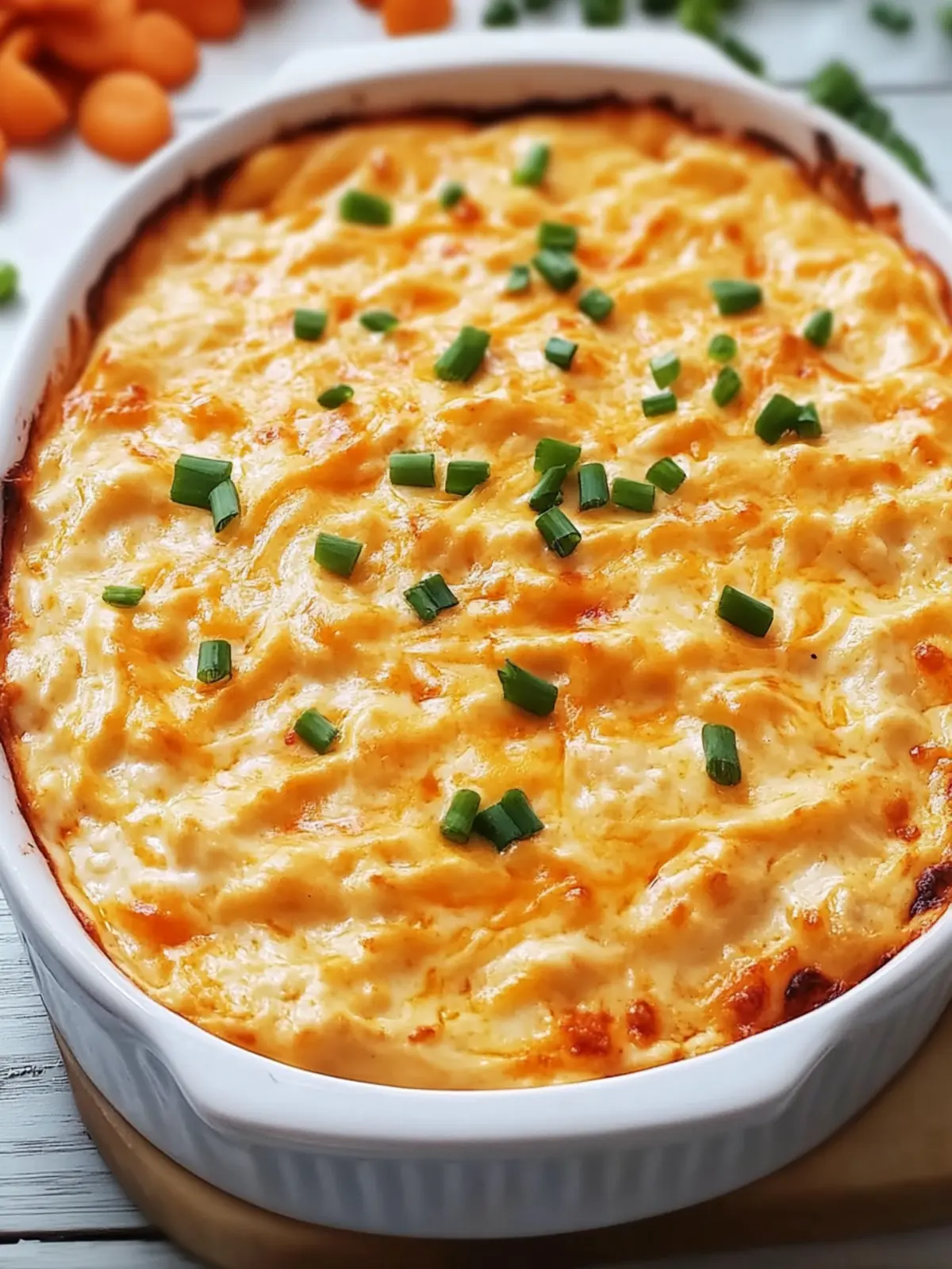 Irresistibly Creamy Vegetarian Cheesy White Bean Buffalo Dip Recipe 4 Vegetarian Cheesy White Bean Buffalo Dip Recipe