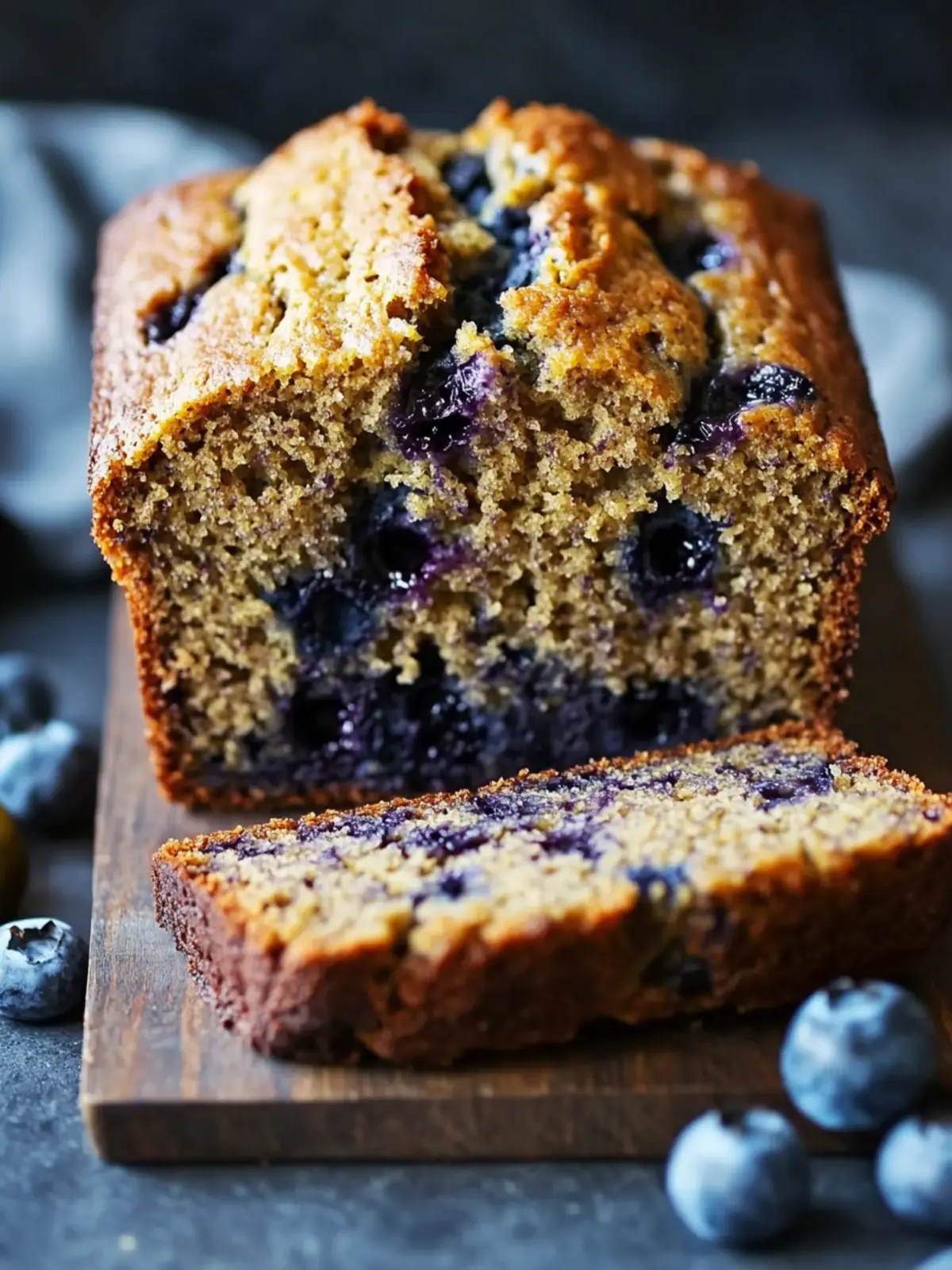 Blueberry Banana Bread