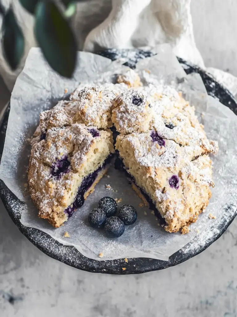 Blueberry Streusel Scones
