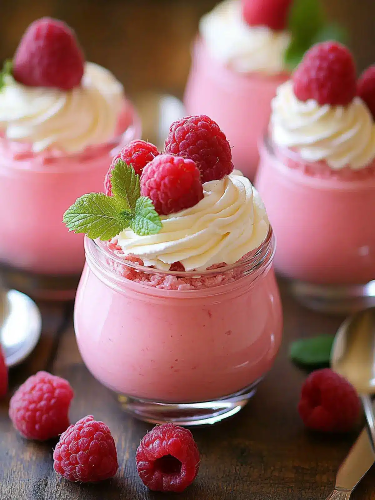 Raspberry Cheesecake Mousse- For mother's day dessert