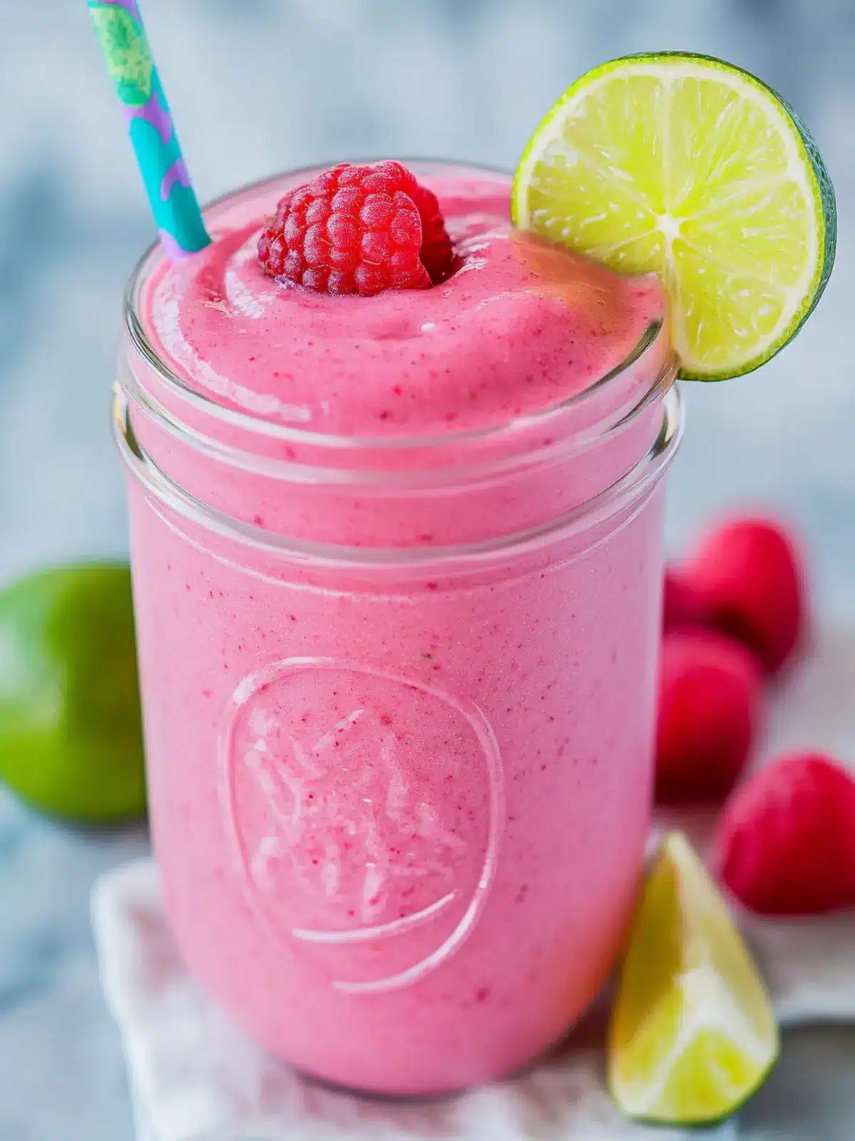 Refreshing Raspberry Lime Smoothie for a Health Boost 3 Raspberry Lime Smoothie