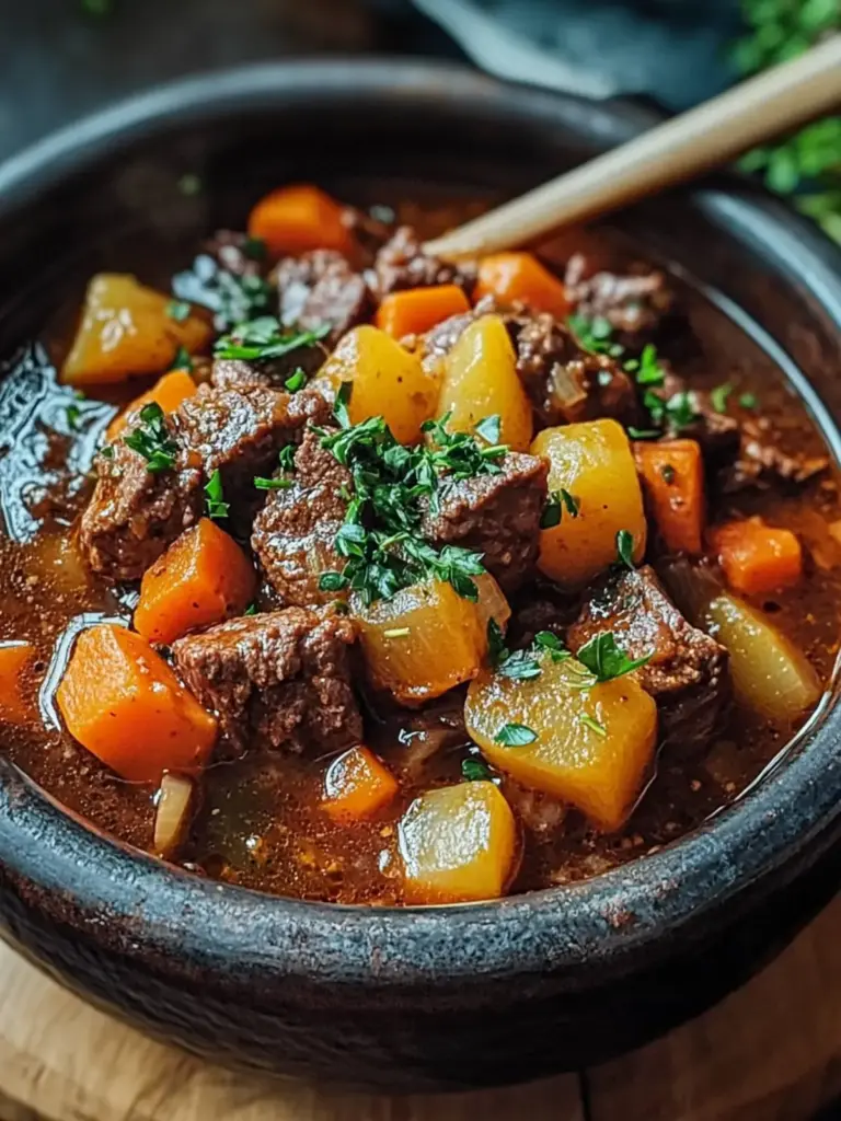 Heartwarming Slow Cooker Beef Stew