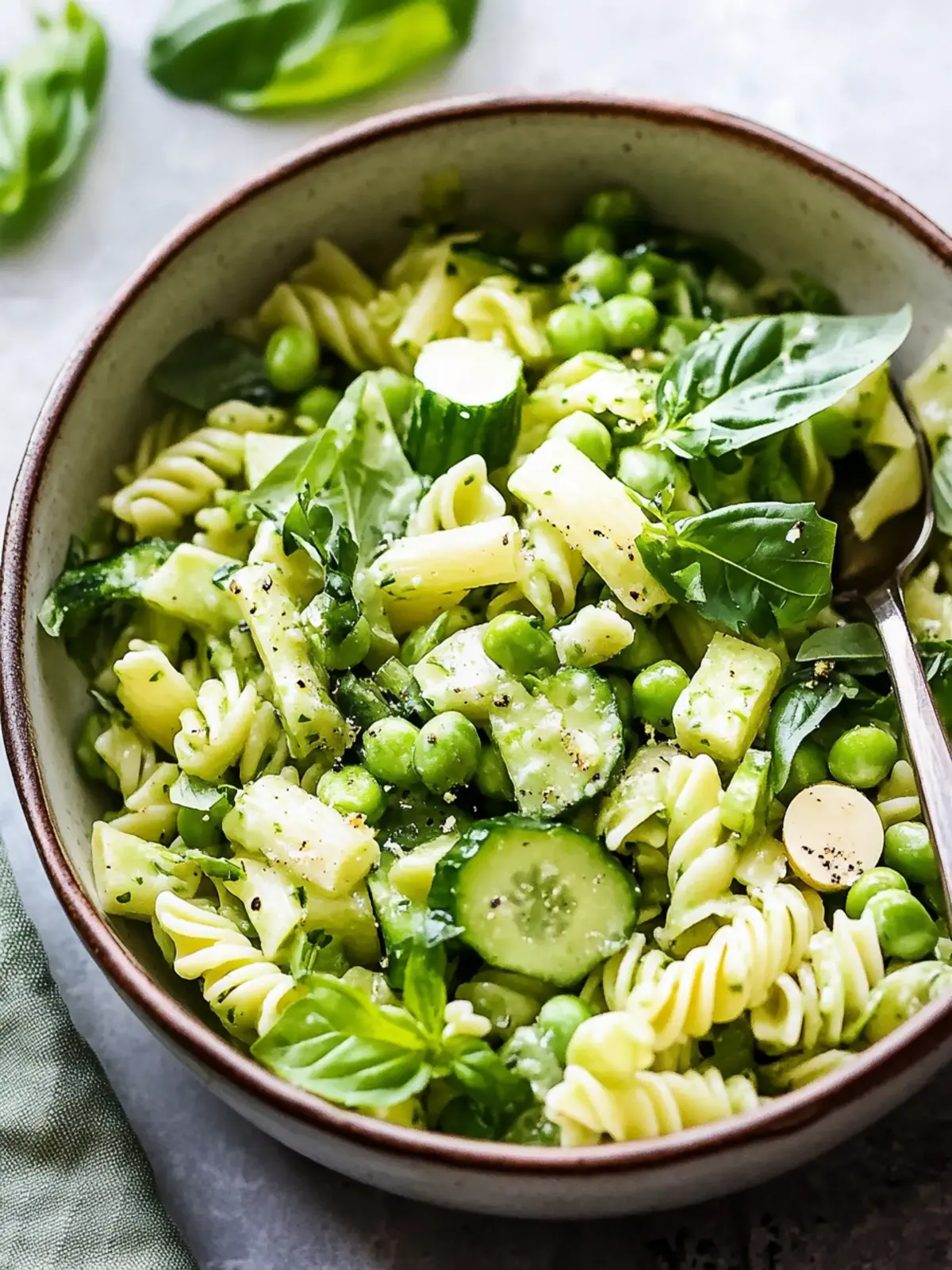 Zesty Green Goddess Pasta Salad for a Fresh Summer Delight 2 Green Goddess Pasta Salad