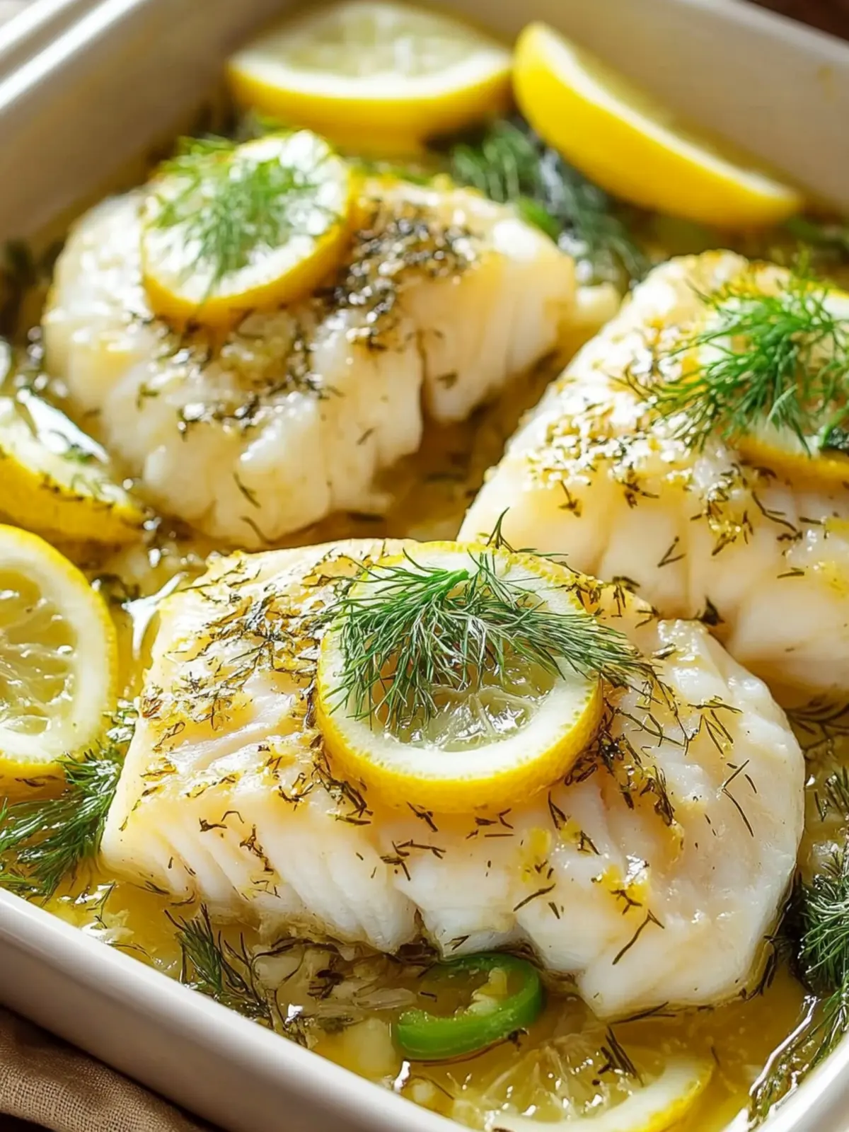 Lemon Dill Baked Cod: Elevate Dinner in Just 30 Minutes 2 Lemon Dill Baked Cod