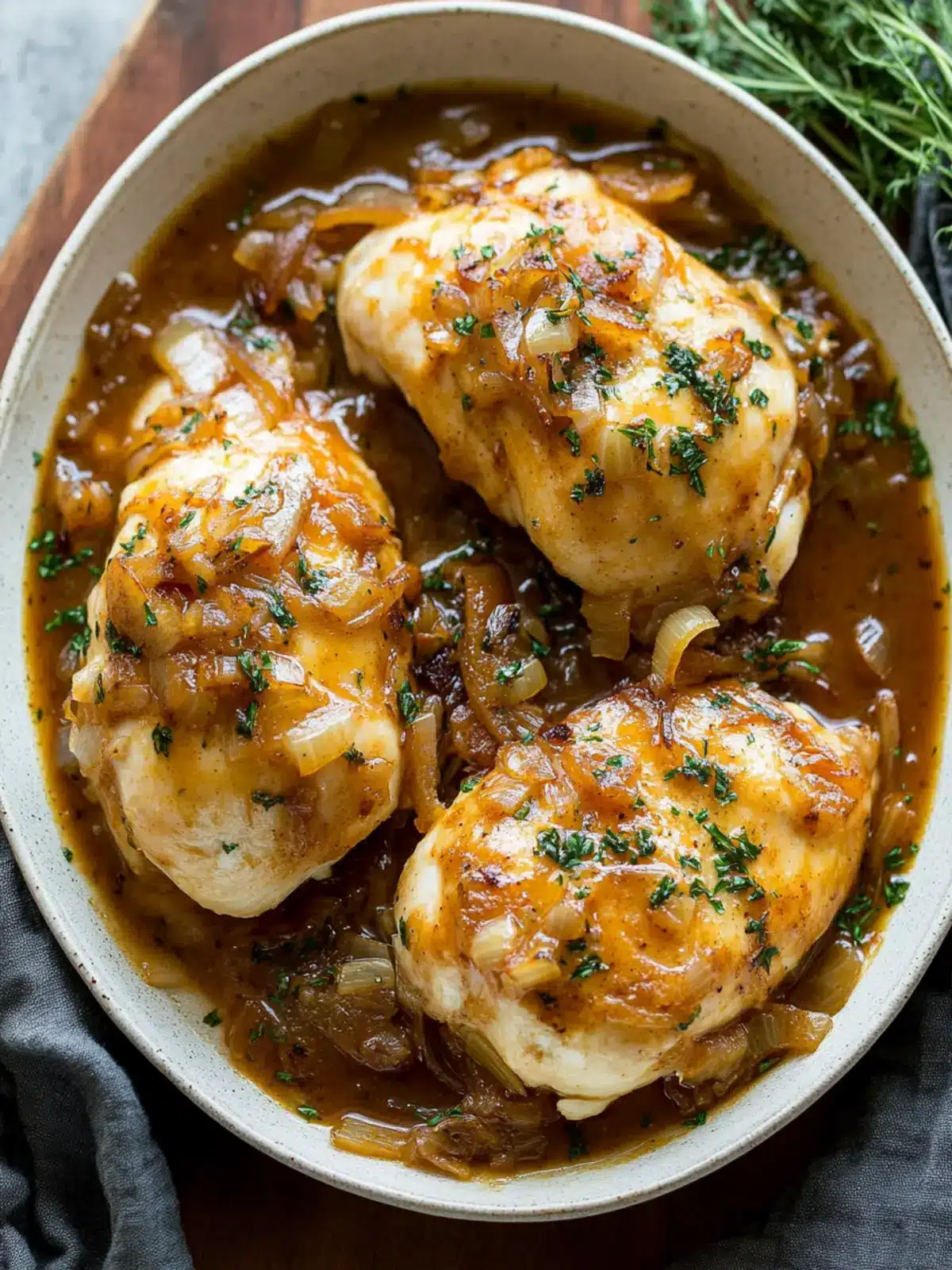 French Onion Chicken