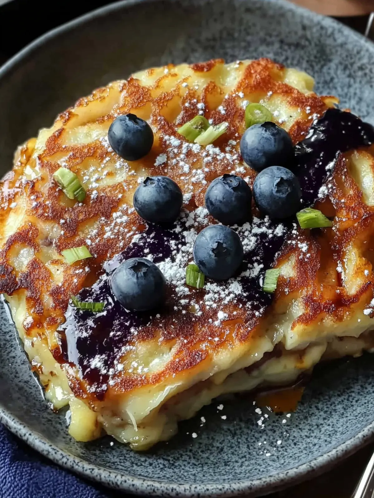 Noodle Okonomiyaki (Cabbage and Egg Pancakes)