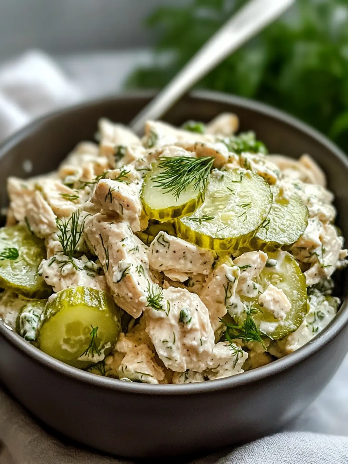 The Best Healthy Dill Pickle Chicken Salad for Quick Meals 5 The Best Healthy Dill Pickle Chicken Salad