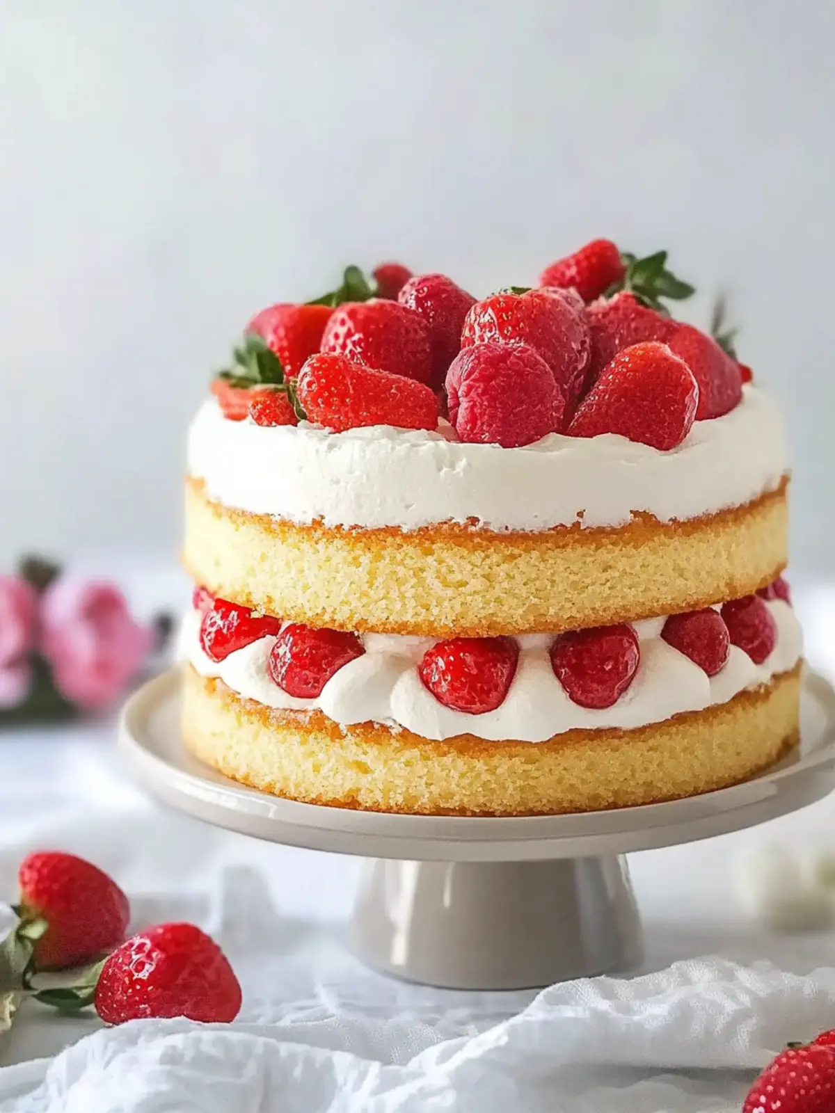 Vanilla Sponge Cake- For Mom