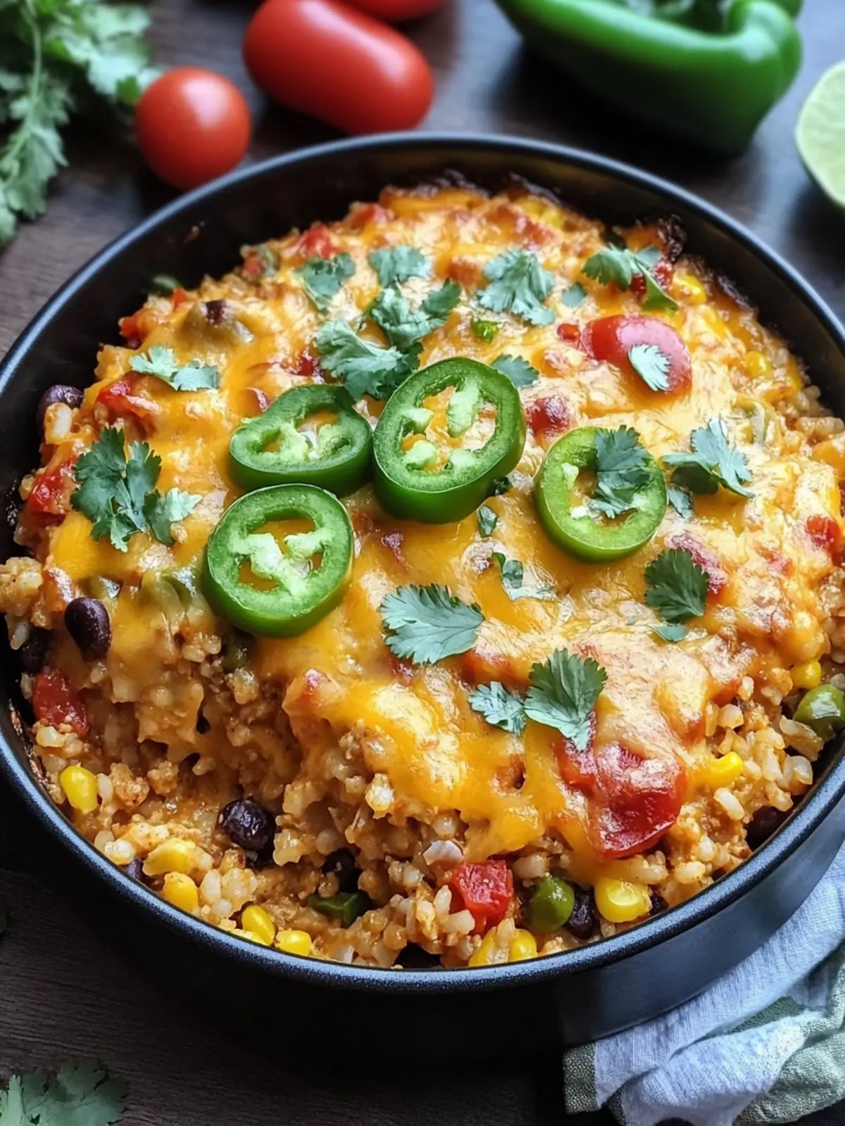 Cozy Cheesy One-Pot Mexican Rice Casserole for Busy Nights 5 Cheesy One-Pot Mexican Rice Casserole