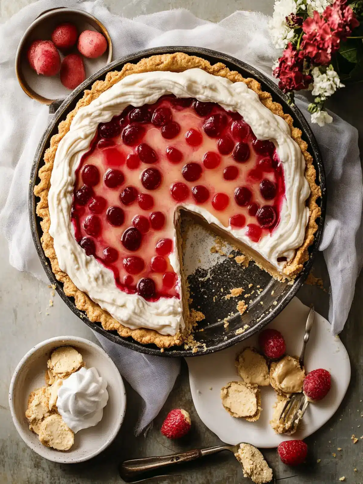 Peanut Butter and Jelly Pie