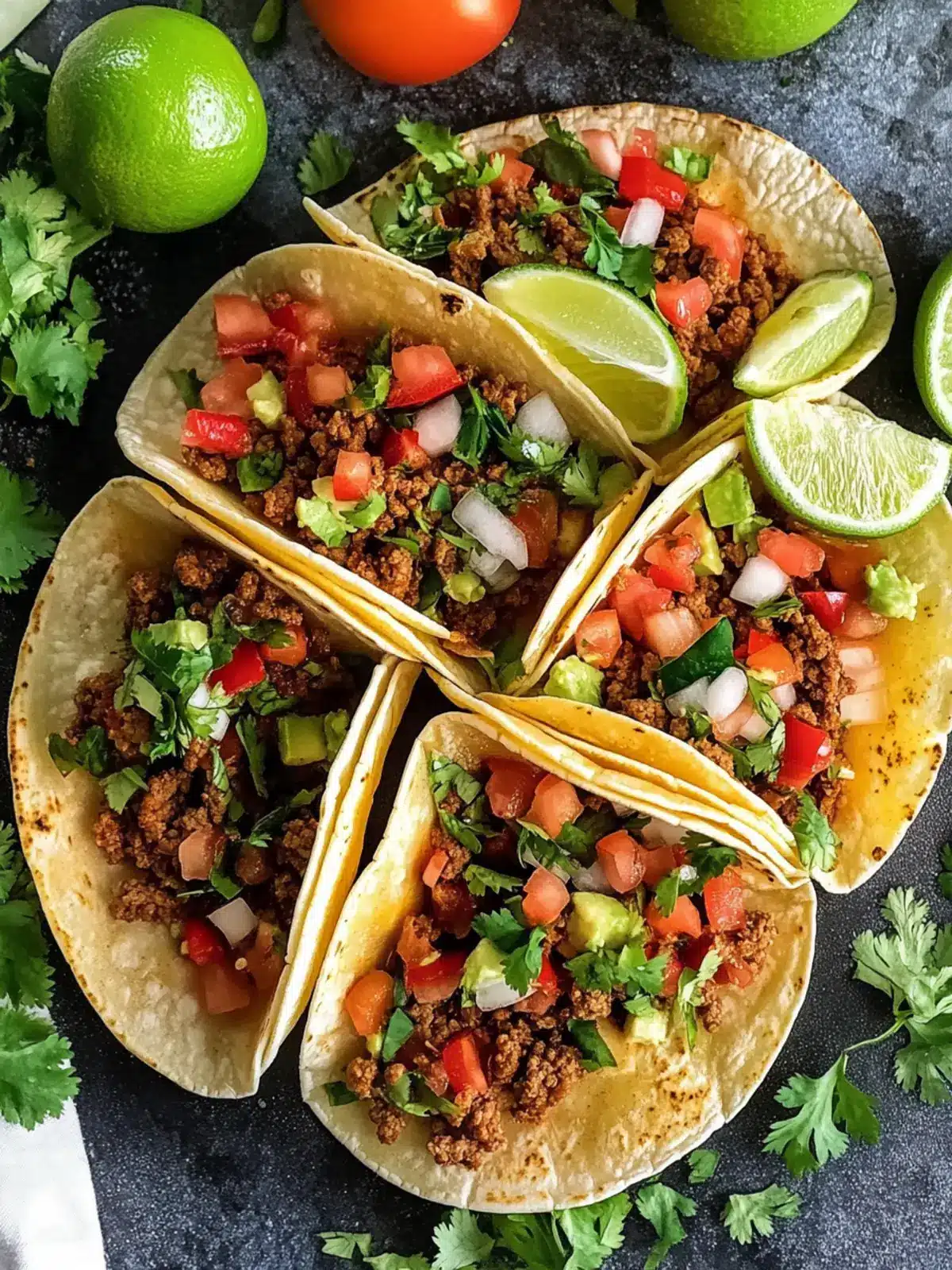 Ground Beef Tacos