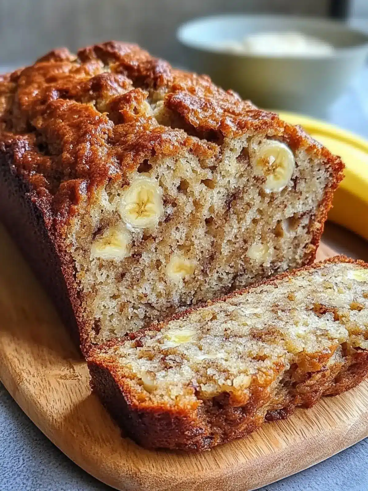 Protein Packed Cottage Cheese Banana Bread