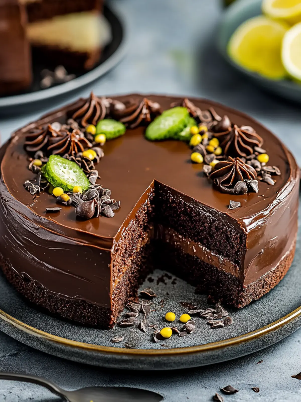 Dubai Chocolate Cake