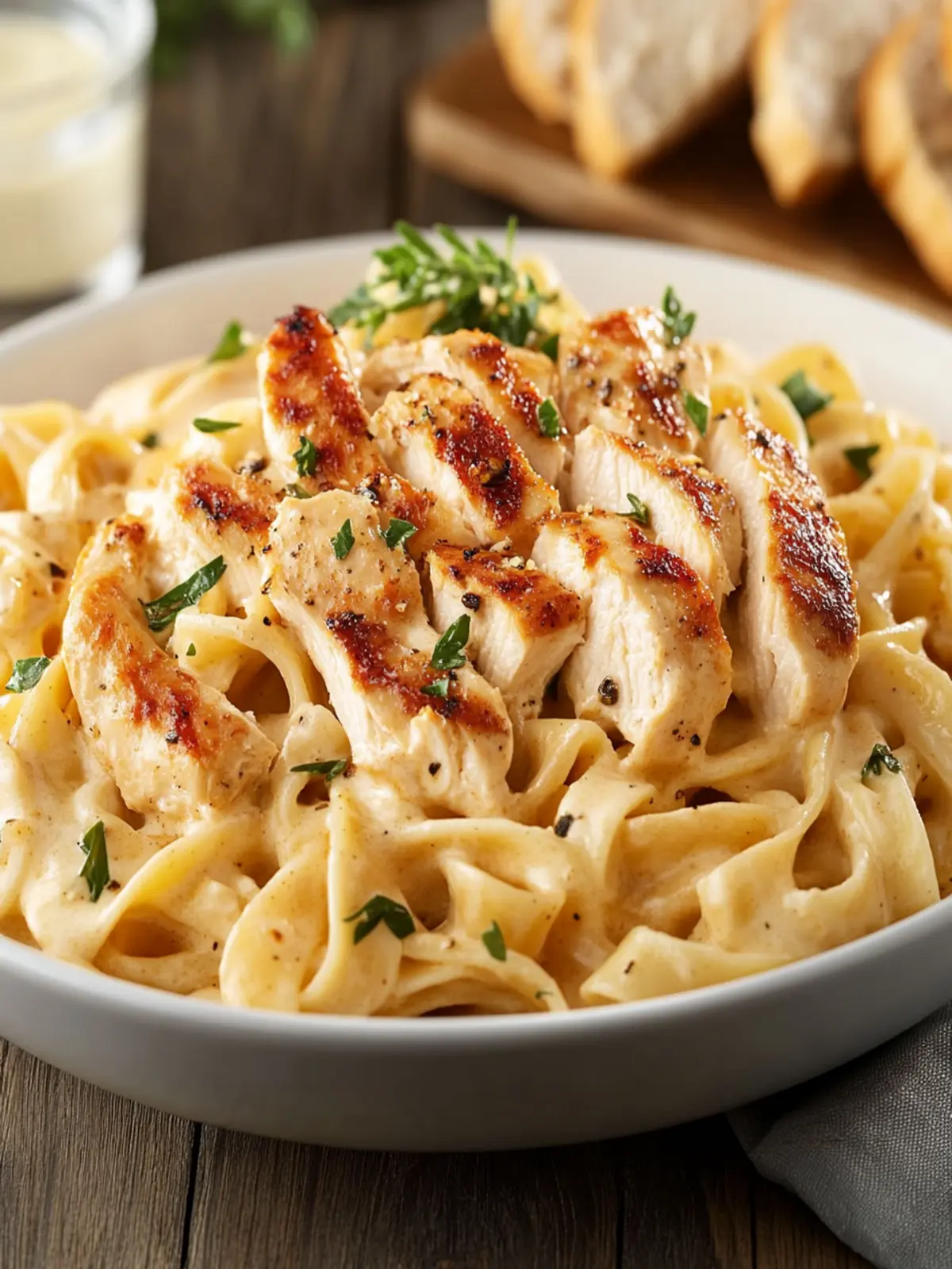 Outback Chicken Alfredo