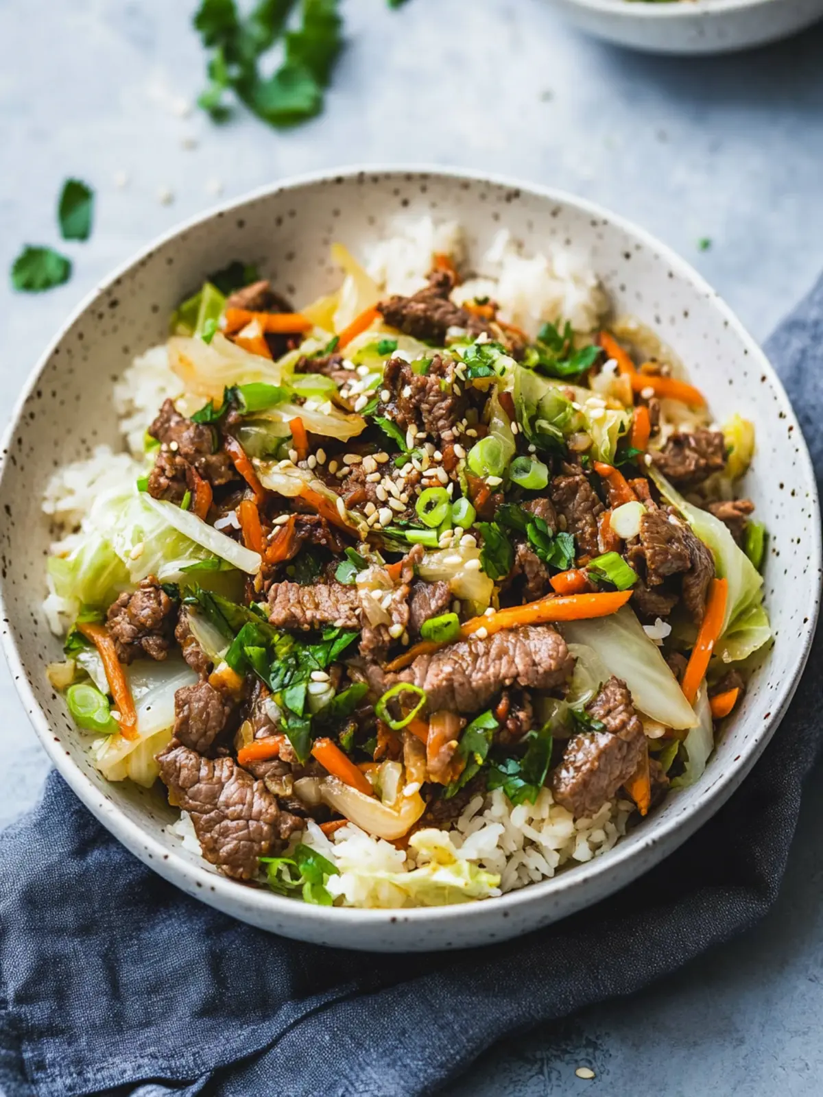 Beef and Cabbage Stir Fry