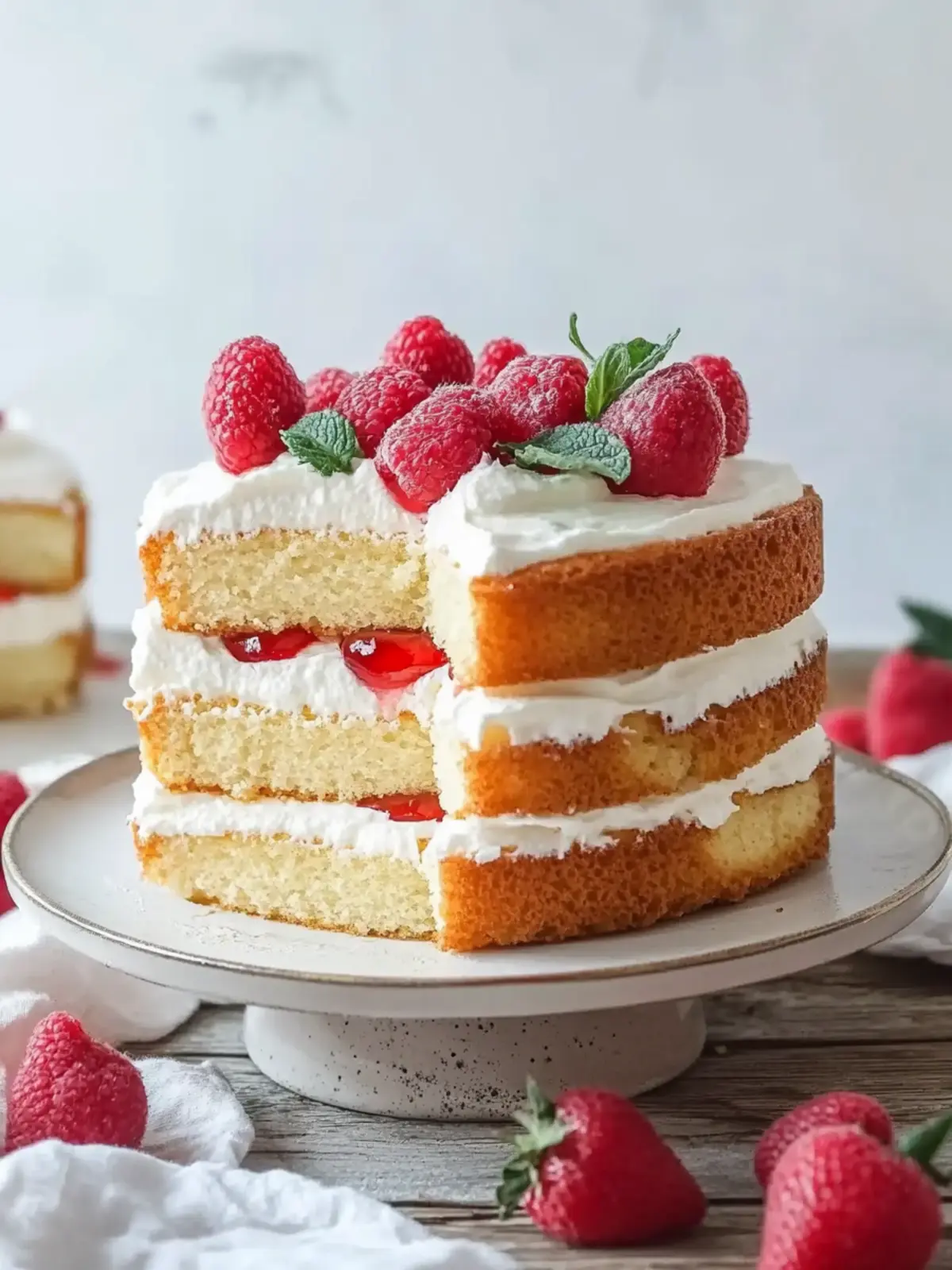 Vanilla Sponge Cake- For Mom