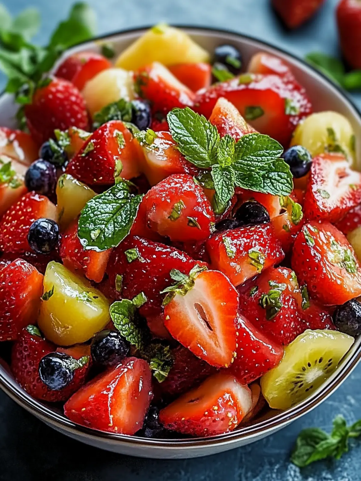 Refreshing Strawberry Lemonade Fruit Salad That’s Perfectly Sweet 4 Strawberry Lemonade Fruit Salad