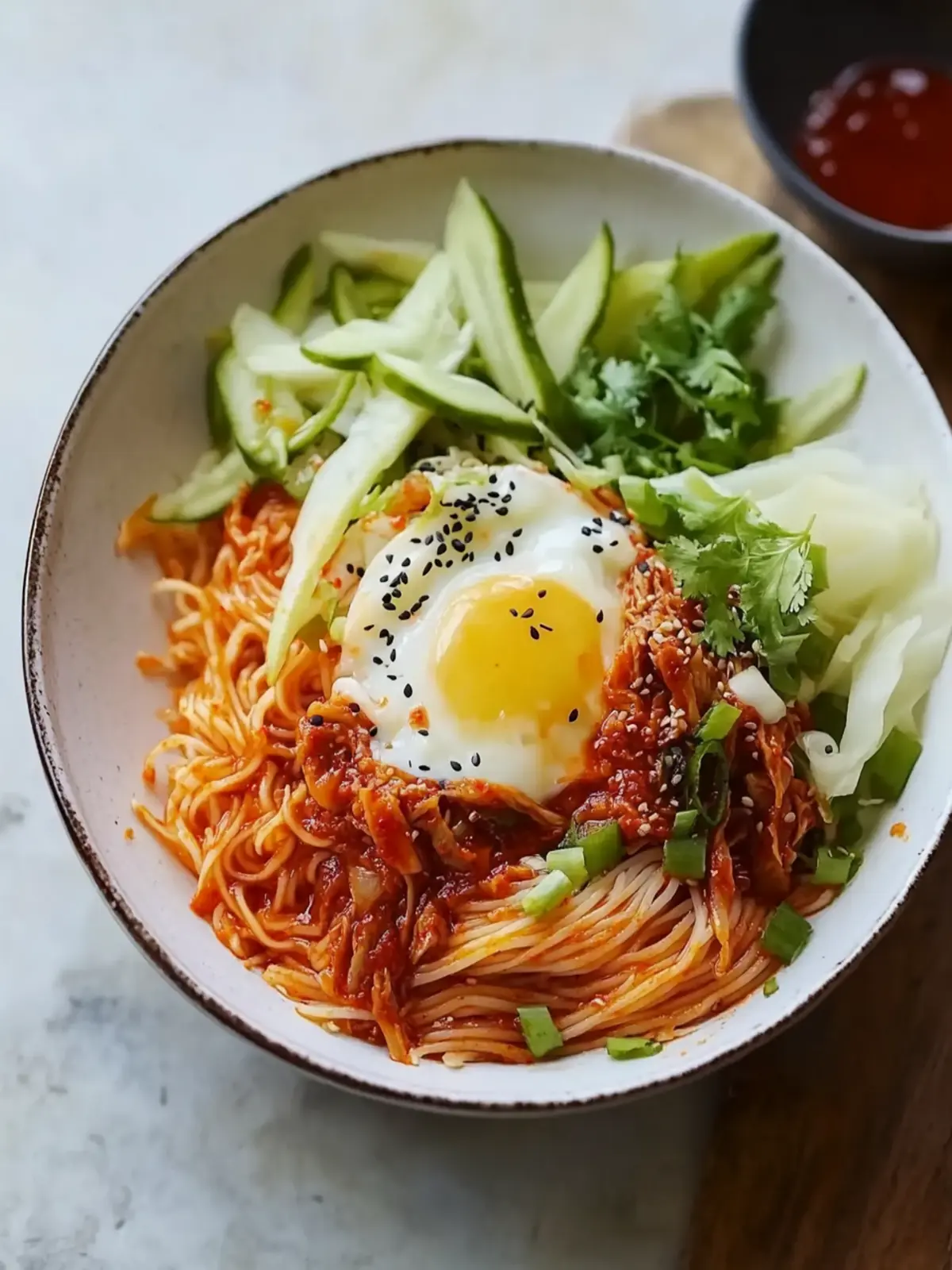 Kimchi Bibim Guksu