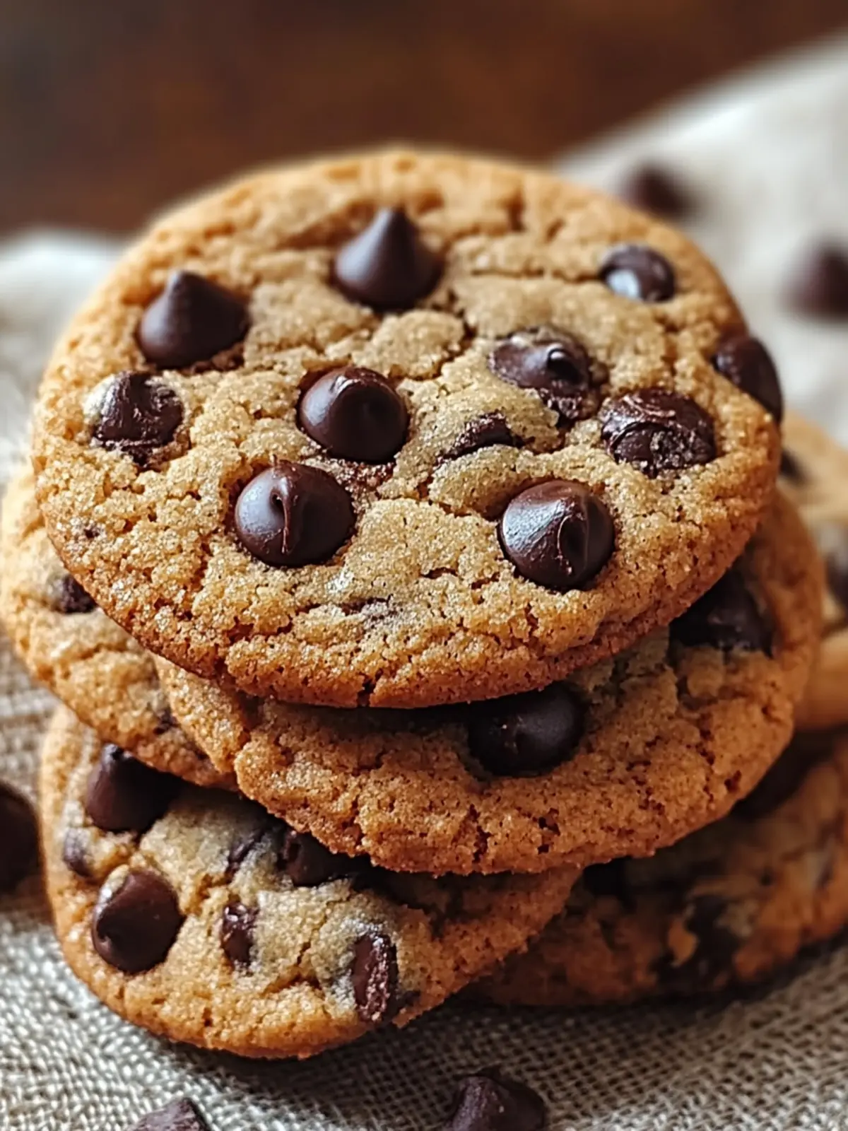 Melt-in-Your-Mouth Chocolate Chip Cookies You’ll Crave Daily 4 Chocolate Chip Cookies