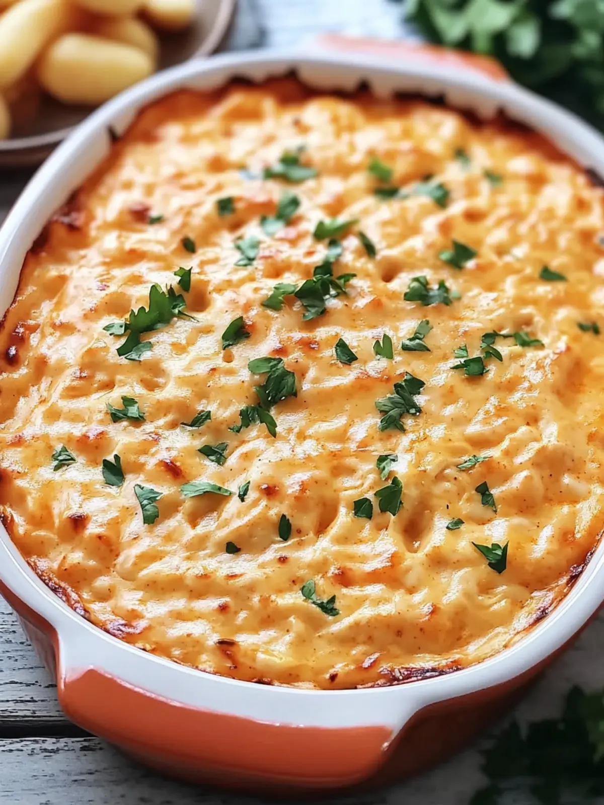 Irresistibly Creamy Vegetarian Cheesy White Bean Buffalo Dip Recipe 2 Vegetarian Cheesy White Bean Buffalo Dip Recipe