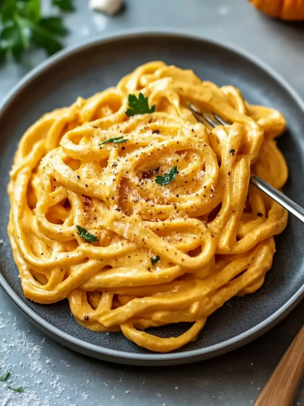 Vegan Pumpkin Alfredo Recipe