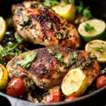 Savory Cast Iron Skillet Chicken with Zesty Cilantro-Lime Marinade 7 Cast Iron Skillet Chicken