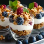 Yogurt Parfaits- Mother’s Day dessert ideas