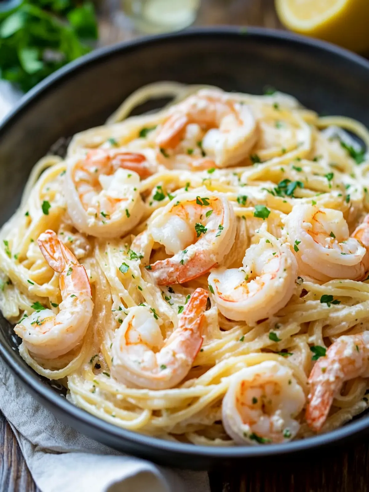 Creamy Shrimp Pasta Recipe for an Easy Date Night Delight 4 Creamy Shrimp Pasta Recipe