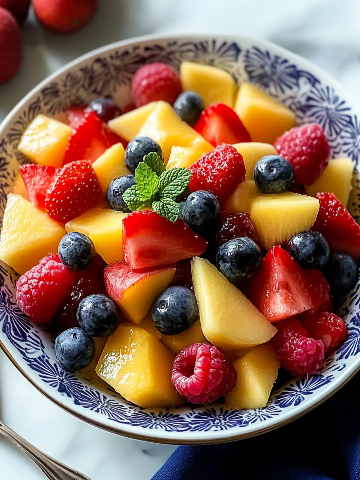 Star Spangled Fruit Salad