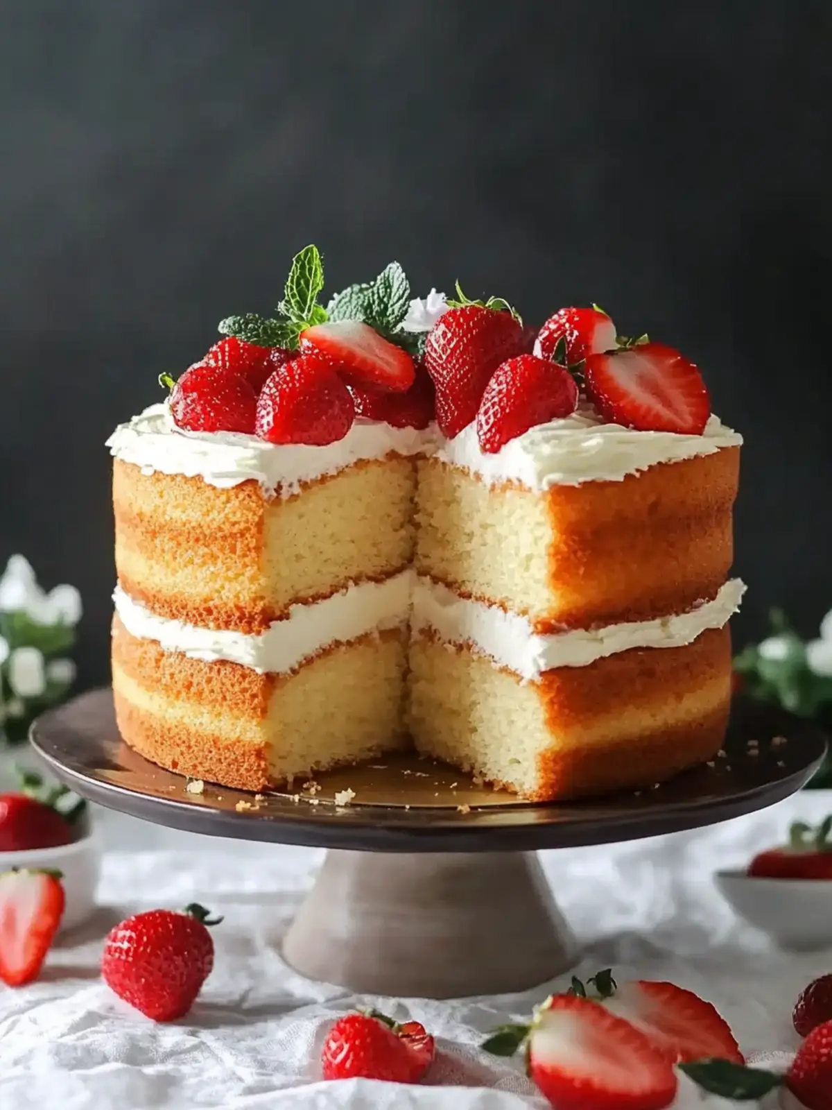 Vanilla Sponge Cake- For Mom
