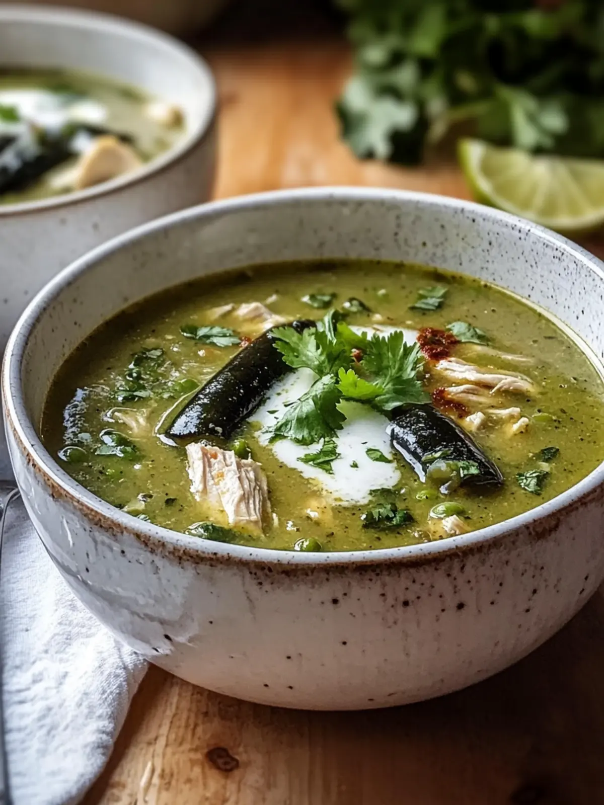 Cozy Chicken Poblano Soup: A Warm Hug in Every Bowl 2 Cozy Chicken Poblano Soup