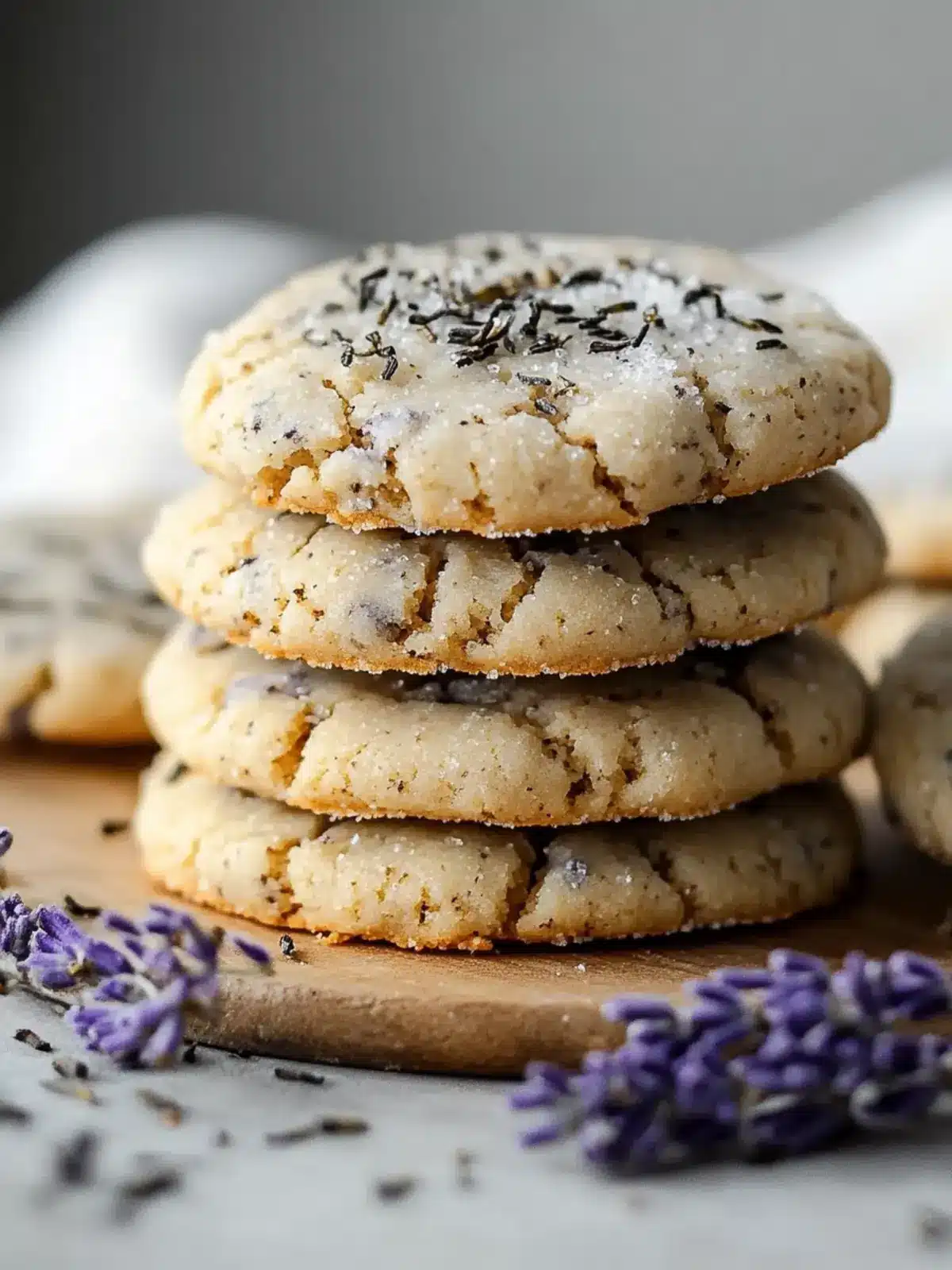 Vegan Earl Grey Sugar Cookies