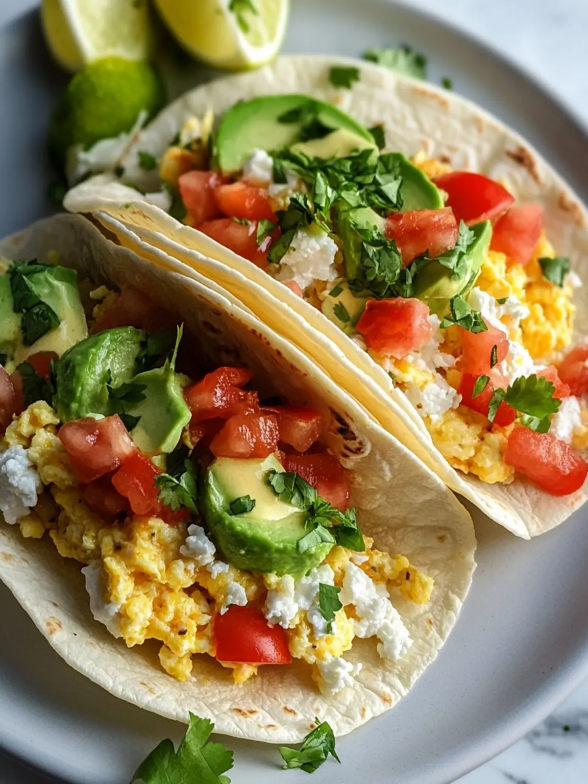 Healthy Cottage Cheese Breakfast Tacos