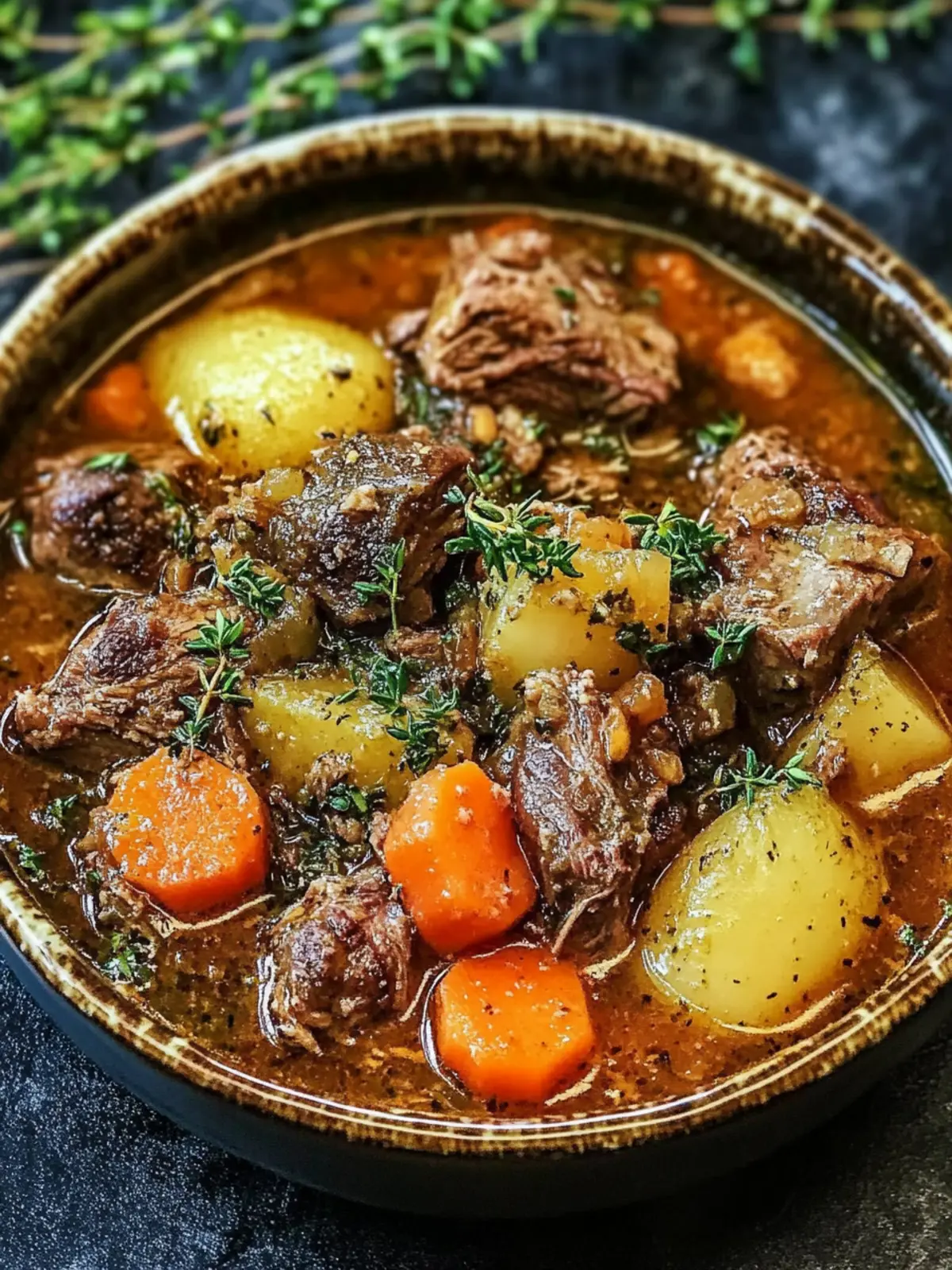 Irresistible Crockpot Irish Lamb Stew for Cozy Nights 2 Crockpot Irish Lamb Stew