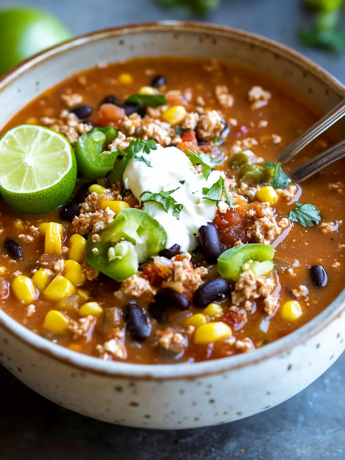 Hearty Taco Soup: 30-Minute Comfort in Every Spoonful 2 Taco Soup