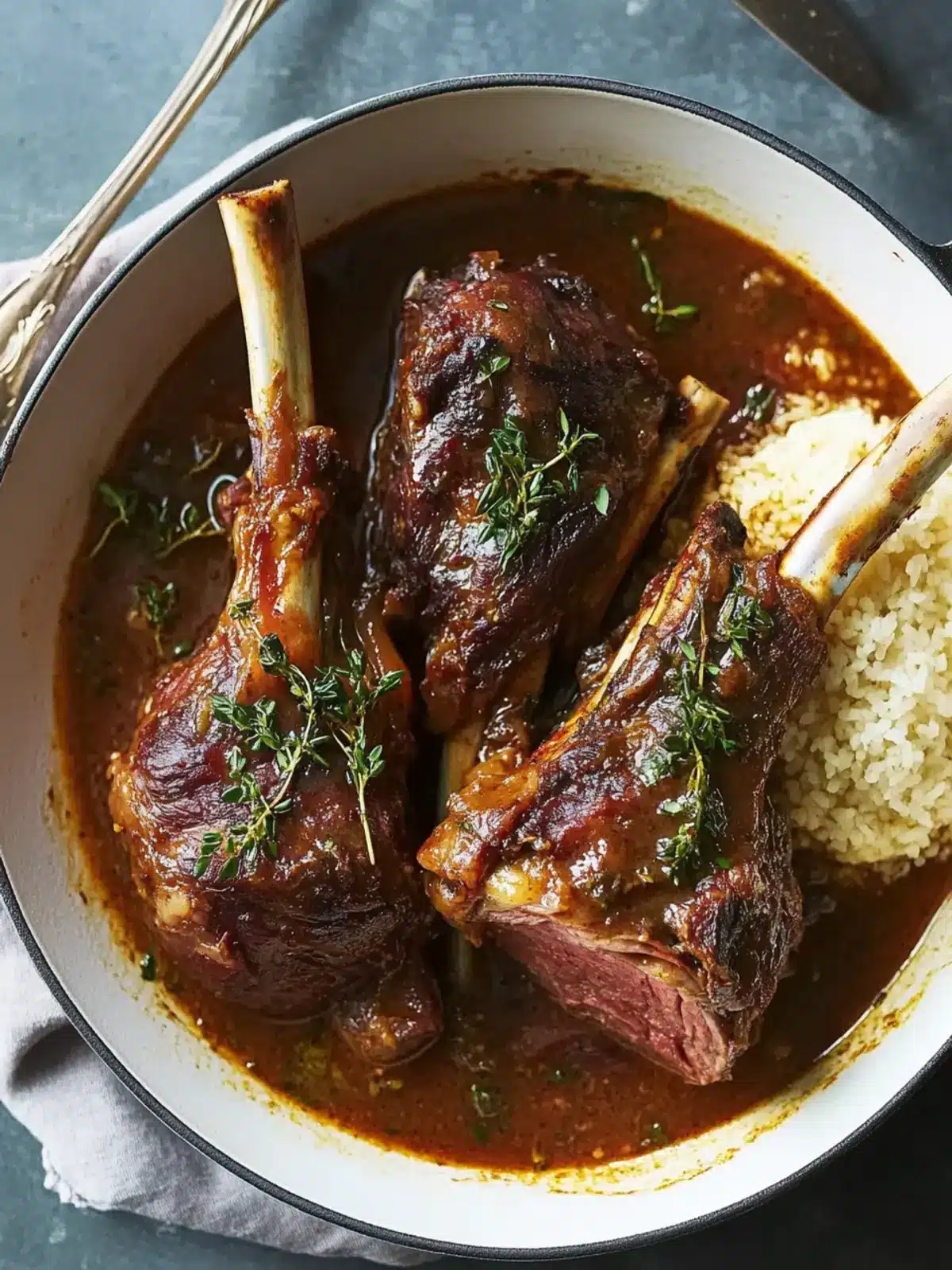 Savory Xawaash Braised Lamb Shanks for Cozy Nights 3 Xawaash Braised Lamb Shanks