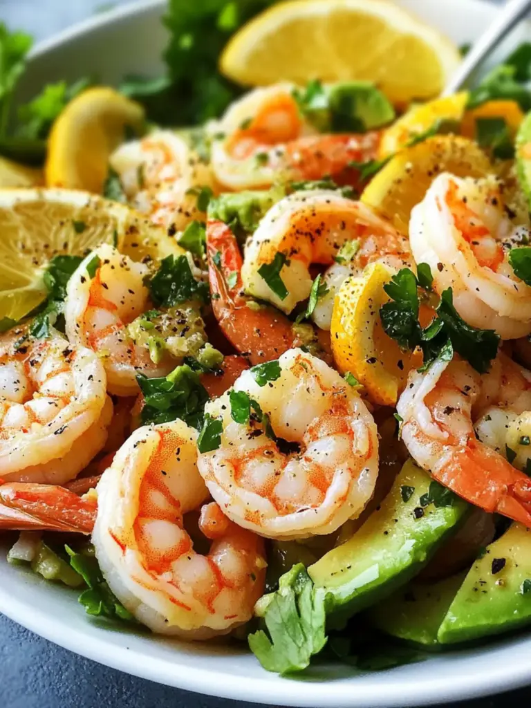Citrus Shrimp and Avocado Salad Recipe