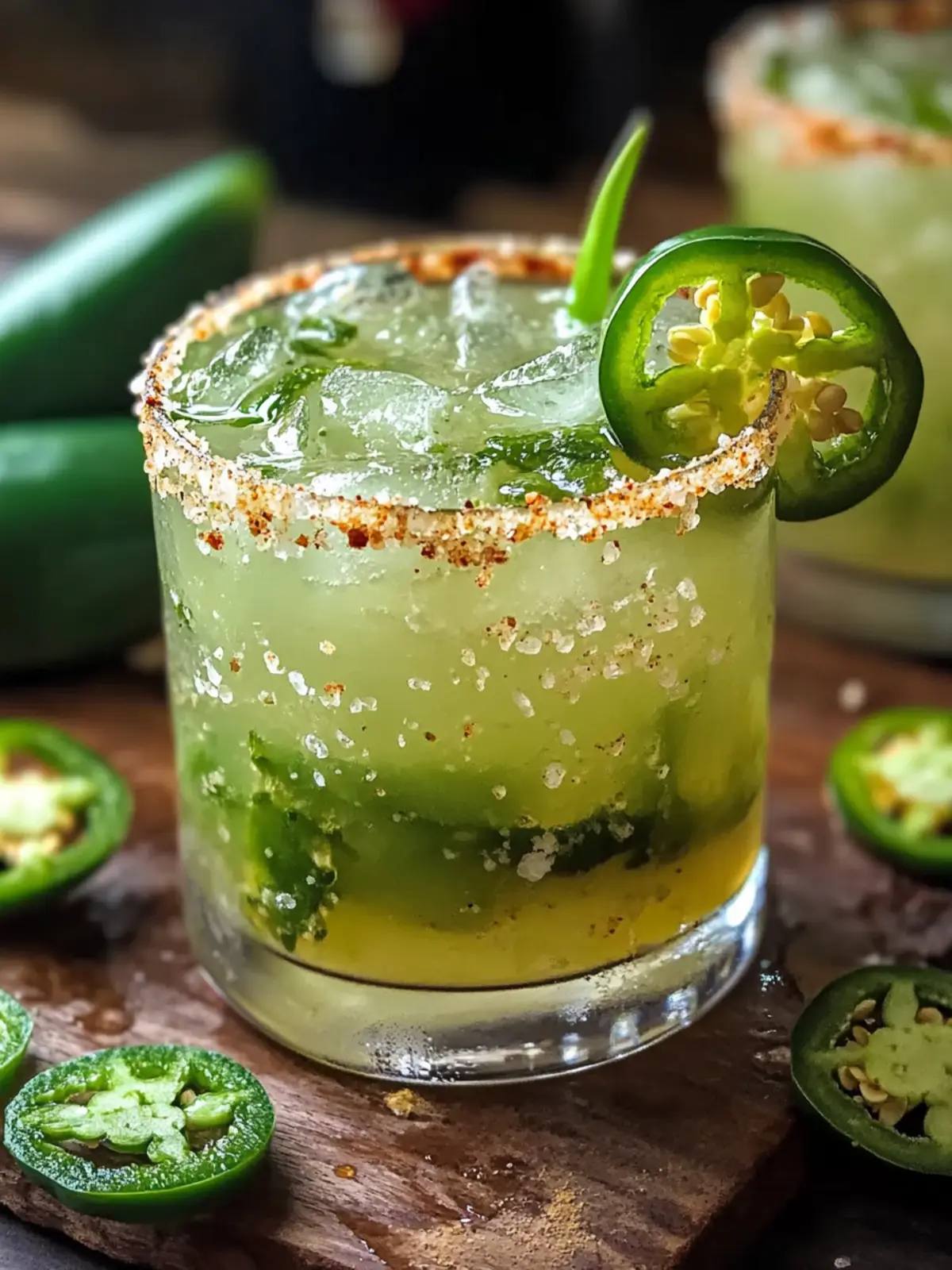 Spicy Jalapeño Margarita Recipe Easy Homemade Cocktail with Smoked Salt Rim