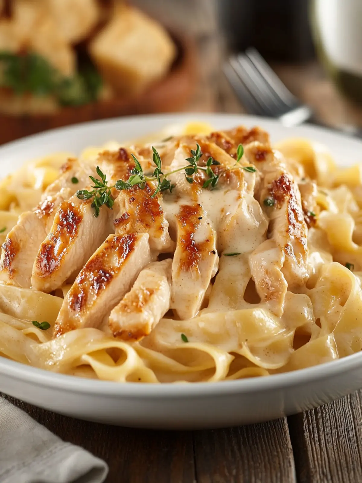 Outback Chicken Alfredo