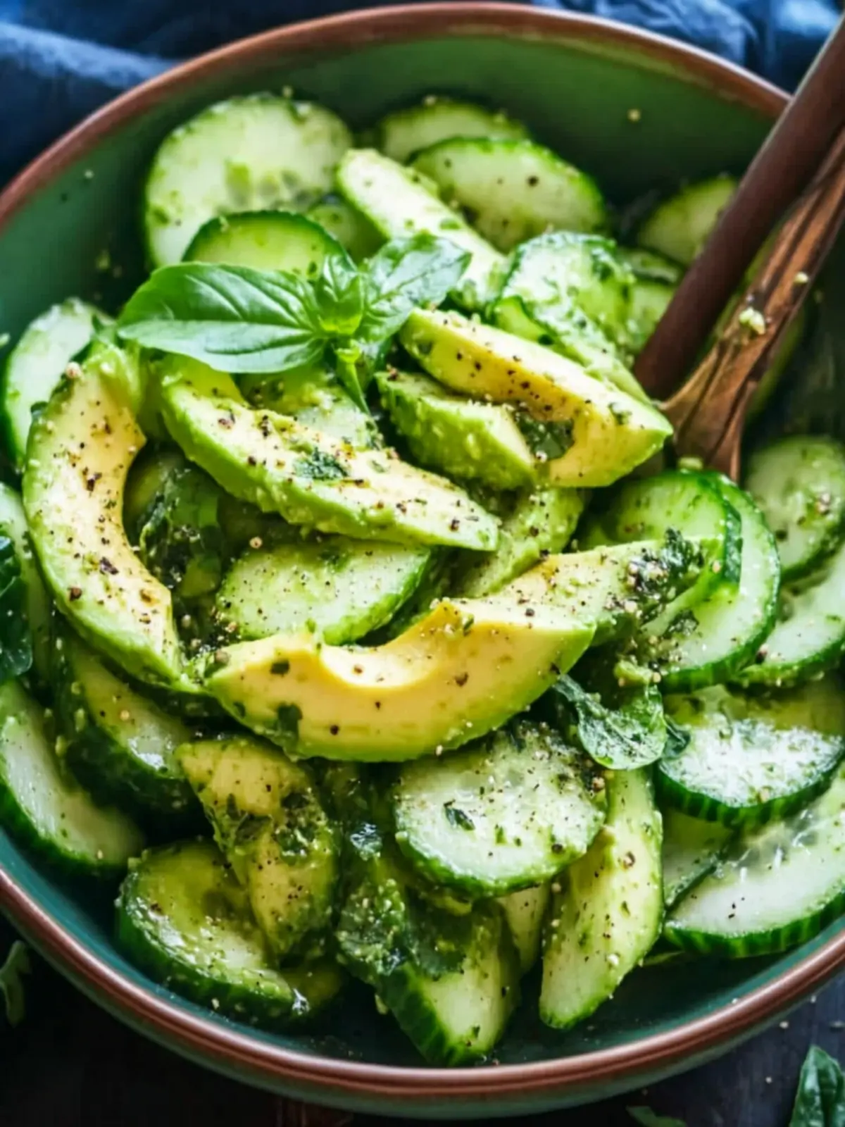 Avocado Cucumber Salad Recipe